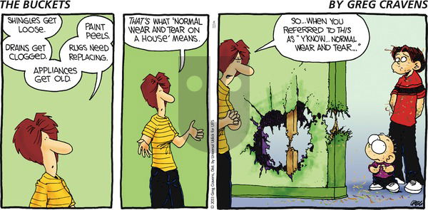 The Buckets on Sunday August 11, 2013 Comic Strip