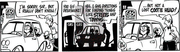 Rose is Rose on Saturday June 13, 1987 Comic Strip