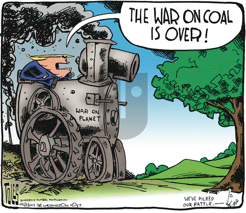 Tom Toles on Wednesday October 11, 2017 Comic Strip