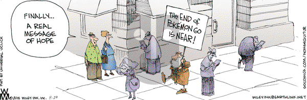 Non Sequitur - Monday August 29, 2016 Comic Strip