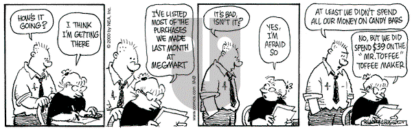Betty on Tuesday October 10, 2000 Comic Strip