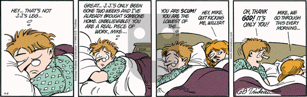 Doonesbury on Saturday April 8, 2017 Comic Strip