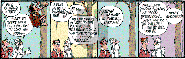 Monty on Friday February 19, 2010 Comic Strip