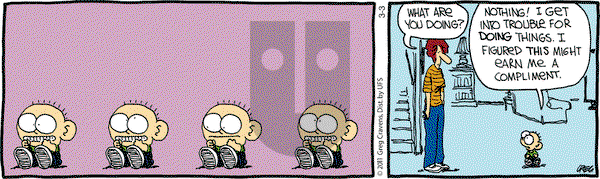 The Buckets on Thursday March 3, 2011 Comic Strip