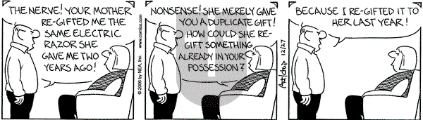 The Born Loser on Wednesday December 27, 2006 Comic Strip