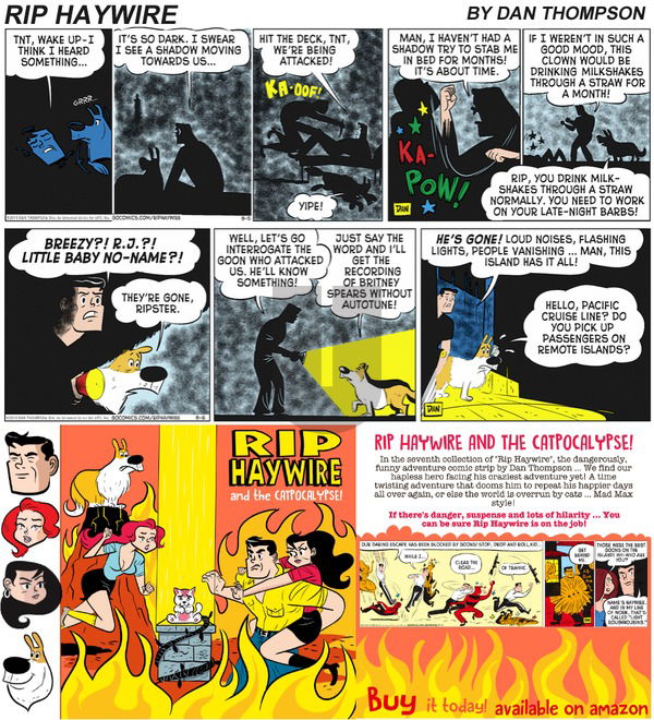 Rip Haywire on Sunday January 14, 2018 Comic Strip