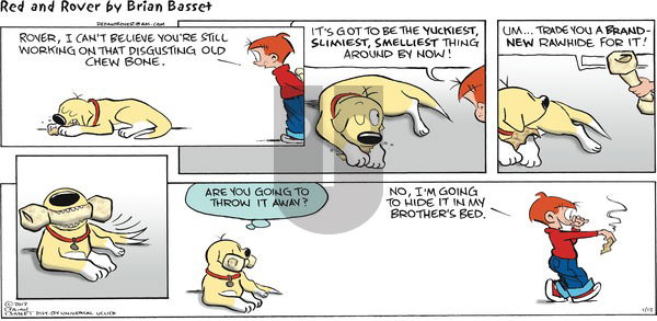 Red and Rover on Sunday January 13, 2013 Comic Strip