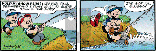 Nancy on Thursday August 28, 2014 Comic Strip
