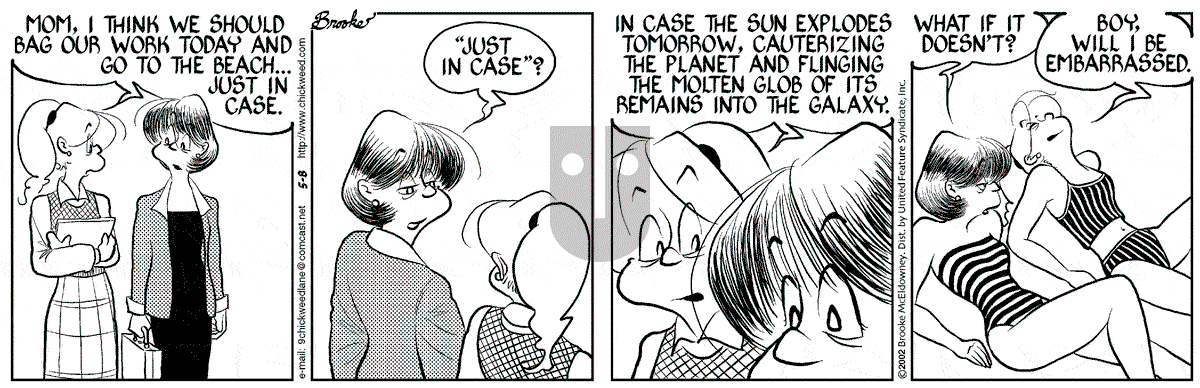 9 Chickweed Lane - Wednesday May 8, 2002 Comic Strip