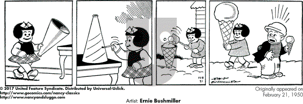 Nancy Classics on Tuesday February 21, 2017 Comic Strip