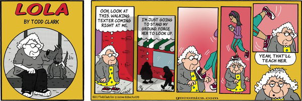 Lola on Sunday December 3, 2017 Comic Strip