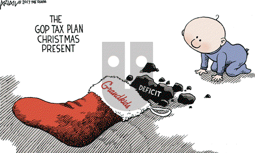 Robert Ariail on Tuesday December 12, 2017 Comic Strip