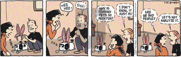Pooch Cafe - Monday January 23, 2012 Comic Strip