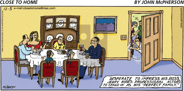 Close to Home - Sunday December 5, 2004 Comic Strip