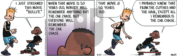 Frazz on Monday August 20, 2018 Comic Strip