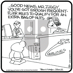 Ziggy on Saturday January 15, 2000 Comic Strip