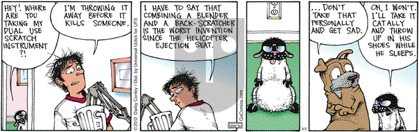 Get Fuzzy on Saturday March 3, 2012 Comic Strip