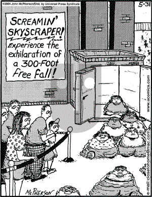 Close to Home - Monday May 31, 2004 Comic Strip