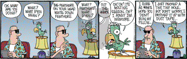Monty on Monday September 7, 2015 Comic Strip