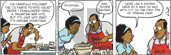 Cleats - Monday September 4, 2006 Comic Strip