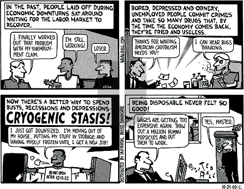 Ted Rall on Monday October 28, 2002 Comic Strip