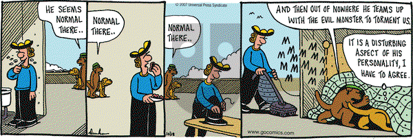 Overboard on Thursday October 18, 2007 Comic Strip