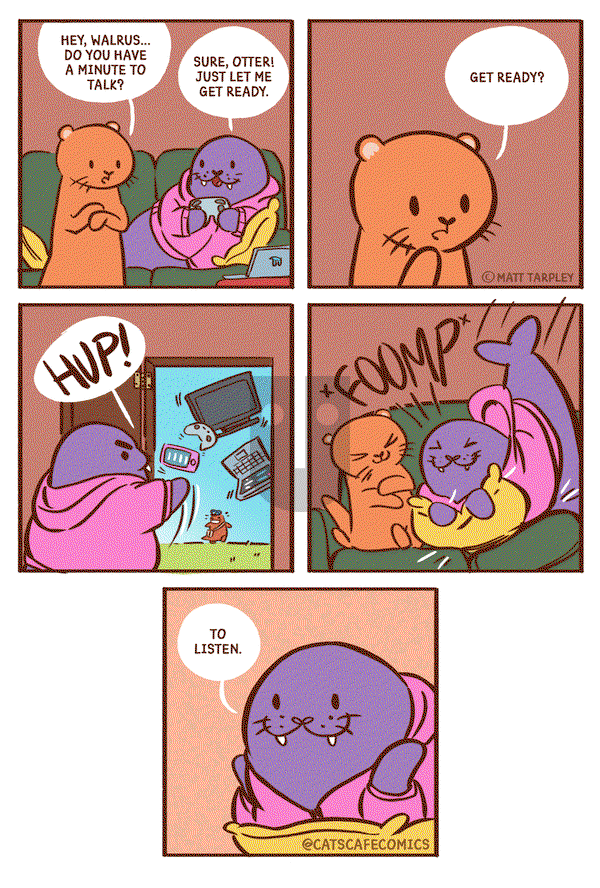 Cat's Cafe on Friday September 18, 2020 Comic Strip