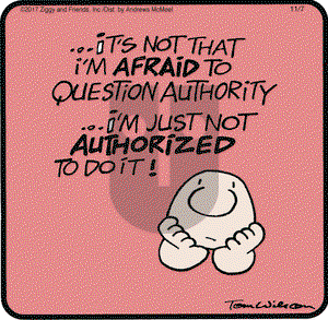 Ziggy on Tuesday November 7, 2017 Comic Strip