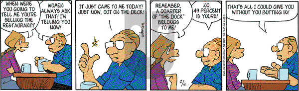 Arlo and Janis on Thursday February 6, 2014 Comic Strip