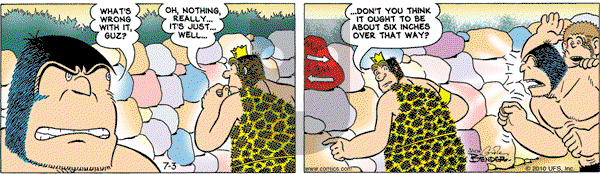 Alley Oop on Saturday July 3, 2010 Comic Strip