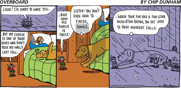 Overboard on Sunday March 1, 2020 Comic Strip