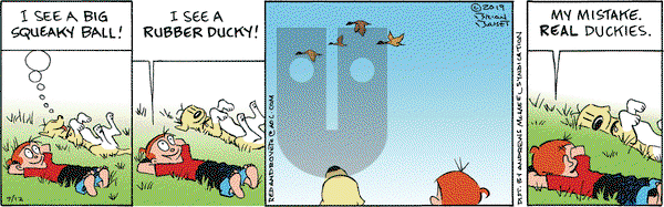 Red and Rover on Friday July 12, 2019 Comic Strip