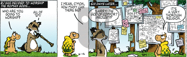 Over the Hedge on Tuesday June 12, 2018 Comic Strip