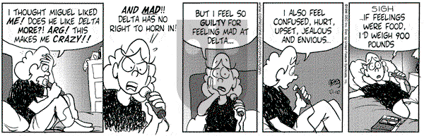 Luann on Saturday October 10, 1998 Comic Strip