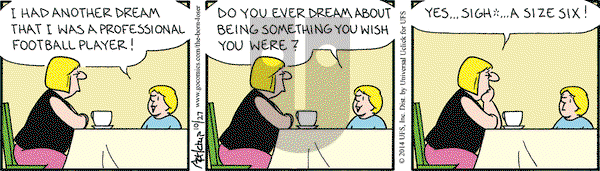 The Born Loser on Monday October 27, 2014 Comic Strip