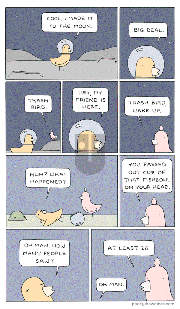 Poorly Drawn Lines on Monday August 3, 2020 Comic Strip