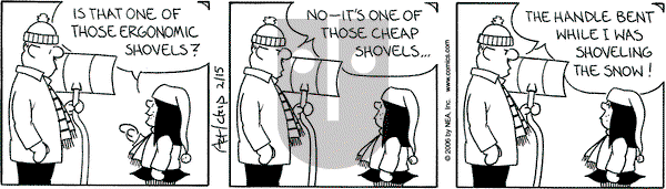 The Born Loser on Wednesday February 15, 2006 Comic Strip