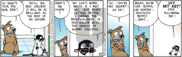 Get Fuzzy - Friday April 5, 2024 Comic Strip