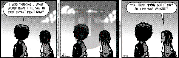 The Boondocks on Monday April 18, 2011 Comic Strip