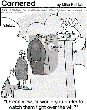 Cornered on Saturday July 26, 2008 Comic Strip
