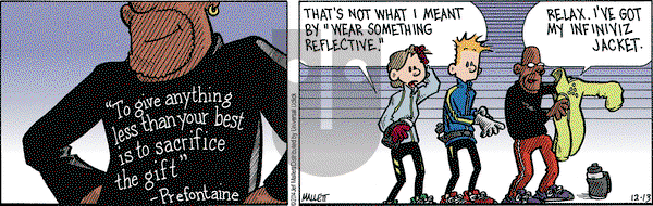 Frazz on Saturday December 13, 2014 Comic Strip