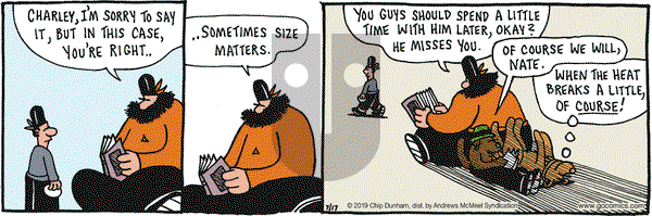 Overboard on Wednesday July 17, 2019 Comic Strip