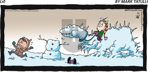 Lio on Sunday January 3, 2021 Comic Strip