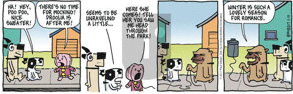 Pooch Cafe on Wednesday January 11, 2017 Comic Strip