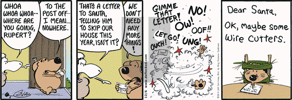 DeFlocked on Saturday December 6, 2014 Comic Strip