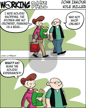 Working Daze on Friday December 14, 2007 Comic Strip