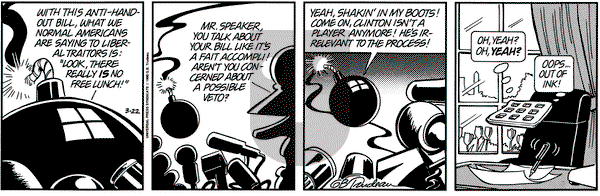 Doonesbury on Wednesday March 22, 1995 Comic Strip
