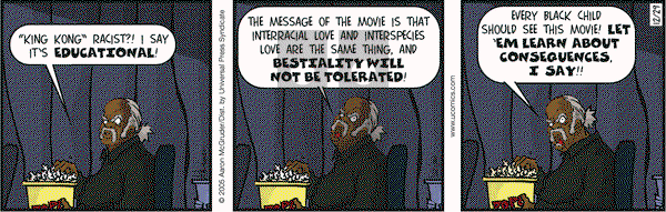 The Boondocks on Monday January 16, 2006 Comic Strip