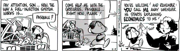 Rose is Rose on Saturday May 4, 1991 Comic Strip