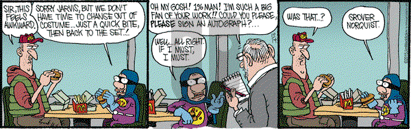 Monty on Wednesday October 14, 2015 Comic Strip